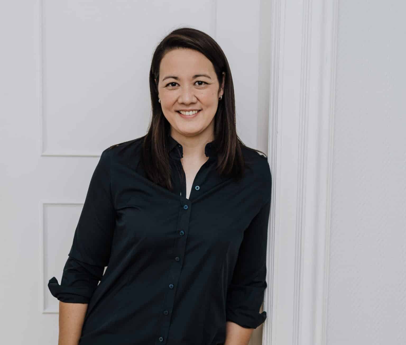 Porträtfoto von Coach Christina Yuko Vogel – Krebs Life Coaching